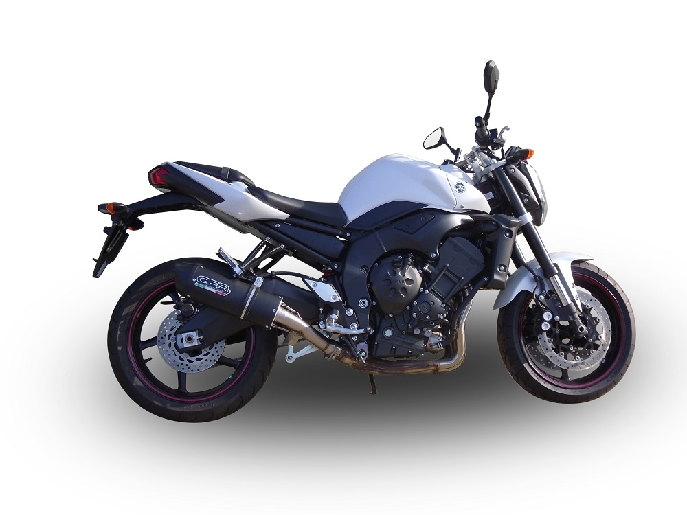 Yamaha FZ1 2006-2014, Furore Nero, Slip-on exhaust including removable db killer and link pipe 