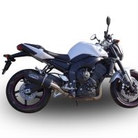 Yamaha FZ1 2006-2014, Furore Nero, Slip-on exhaust including removable db killer and link pipe 