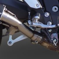 Yamaha FZ1 2006-2014, Gpe Ann. titanium, Slip-on exhaust including removable db killer and link pipe 