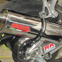 Yamaha Yzf 750 1993-1998, Trioval, Slip-on exhaust including removable db killer and link pipe 