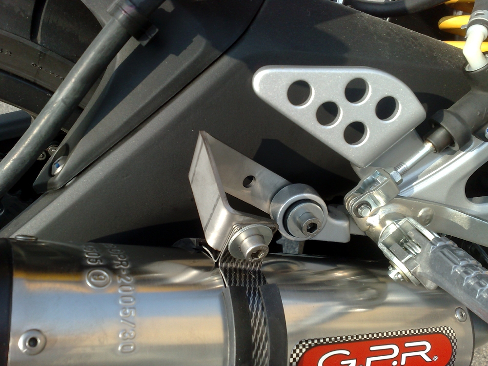 Yamaha YZF 125 R  2008-2013, Gpe Ann. titanium, Full system exhaust, including removable db killer  