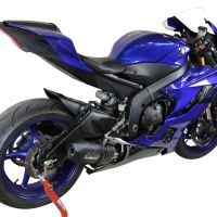 Yamaha Yzf R6 2017-2024, Furore Evo4 Nero, Slip-on exhaust including removable db killer and link pipe 