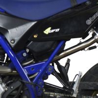 Yamaha WR125X 2009-2014, Furore Nero, Slip-on exhaust including removable db killer and link pipe 