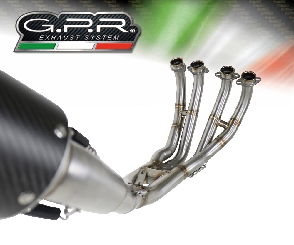 Yamaha Yzf R6 2017-2024, M3 Titanium Natural, Full system exhaust 