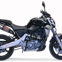 Yamaha MT03 660 2006-2013, Gpe Ann. titanium, Dual slip-on including removable db killers and link pipes 