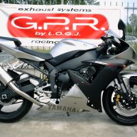 Yamaha YZF 1000 R1 2002-2003, Trioval, Slip-on exhaust including removable db killer and link pipe 