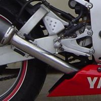 Yamaha Yzf R6 1999-2002, Trioval, Slip-on exhaust including removable db killer and link pipe 