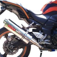 Kawasaki Z1000 2007-2009, Trioval, Dual slip-on including removable db killers and link pipes 