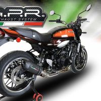 Kawasaki Z900RS 2018-2020, Furore Evo4 Nero, Slip-on exhaust including removable db killer and link pipe 