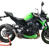 Kawasaki Z-900E 2020-2024, Gpe Ann. Poppy, Slip-on exhaust including removable db killer and link pipe 