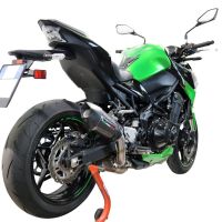 Kawasaki Z-900E 2017-2020, Gpe Ann. Poppy, Slip-on exhaust including removable db killer and link pipe 