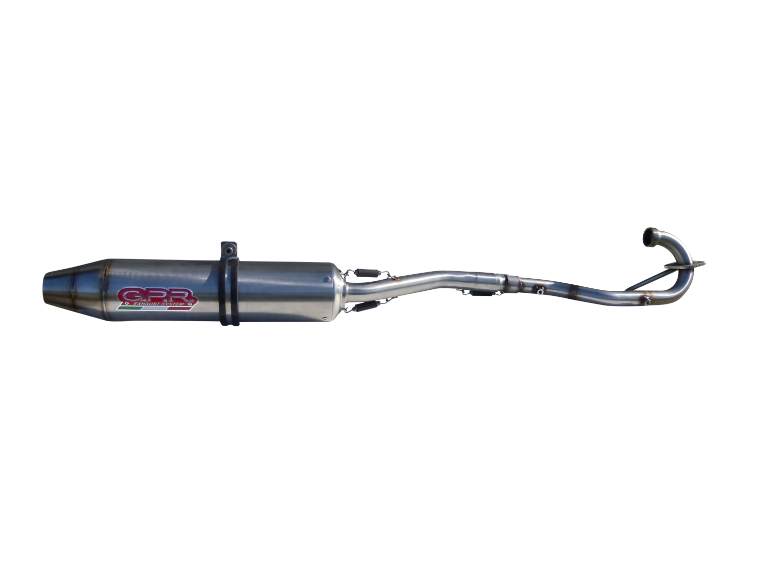 GPR exhaust compatible with  Adly 320 S 2005-2021, Deeptone Atv, Full system exhaust, including removable db killer  