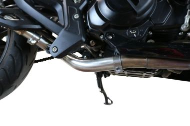 GPR exhaust compatible with  Benelli 502 C 2021-2024, Decatalizzatore, Decat pipe 
