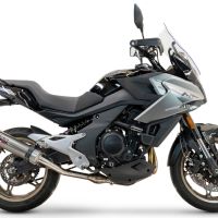 Cf Moto 700 Mt 2023-2024, M3 Inox , Slip-on exhaust including link pipe and removable db killer 