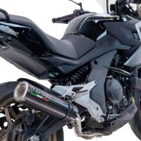 Cf Moto 700 Mt 2023-2024, M3 Poppy , Slip-on exhaust including link pipe and removable db killer 