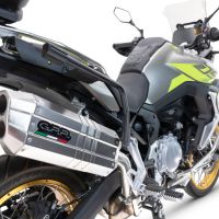 Voge 900DSX 2024-2025, Hyper Sonic Titanium, Slip-on exhaust including removable db killer and link pipe 