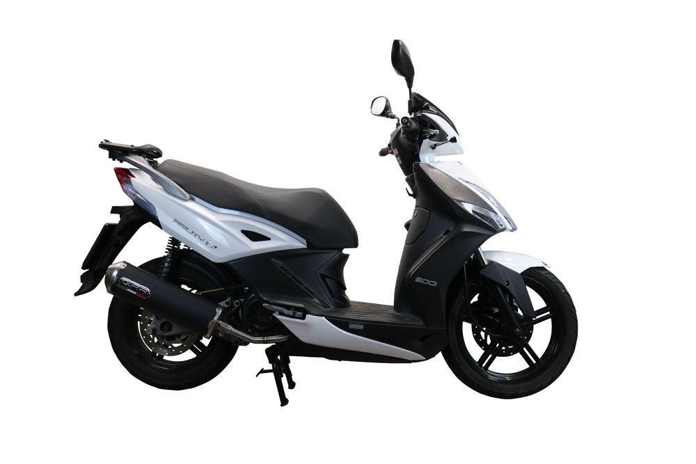 Kymco Agility 200 - I.E. R16 - Plus 2015-2017, Evo4 Road, Full system exhaust, including removable db killer  