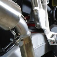 Bmw R1200R 2011-2014, Dual Inox, Slip-on exhaust including removable db killer and link pipe 