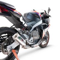 Aprilia RS 457 2024-2025, M3 Inox , Full system exhaust, including removable db killer 