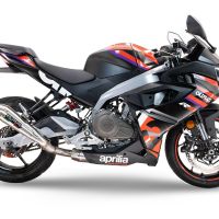 Aprilia RS 457 2024-2025, Powercone Evo, Full system exhaust, including removable db killer 