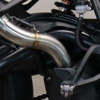 Benelli 752S 2019-2021, M3 Black Titanium, Slip-on exhaust including removable db killer and link pipe 