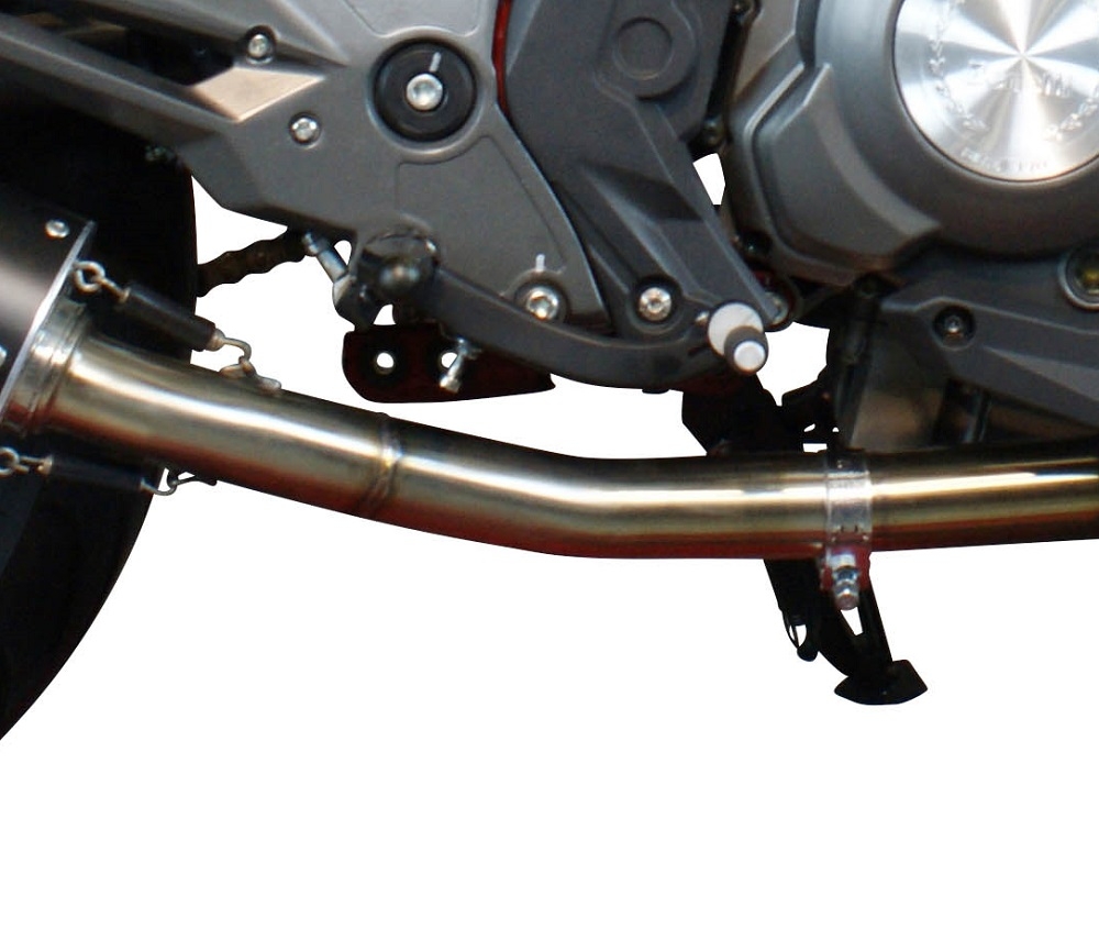 Benelli Bn 302 S 2017-2020, M3 Inox , Slip-on exhaust including removable db killer and link pipe 