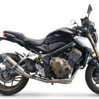 Honda CB650F 2014-2016, Gpe Ann. titanium, Full system exhaust, including removable db killer  