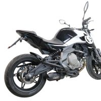 Cf Moto 650 Mt 2021-2024, Furore Nero, Slip-on exhaust including link pipe and removable db killer 