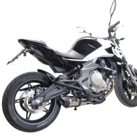 Cf Moto 650 Mt 2021-2024, Gpe Ann. Titanium, Slip-on exhaust including link pipe and removable db killer 