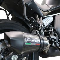 Cf Moto 650 Gt 2022-2024, GP Evo4 Poppy, Slip-on exhaust including removable db killer and link pipe 