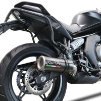 Cf Moto 650 Gt 2022-2024, M3 Poppy , Slip-on exhaust including removable db killer and link pipe 