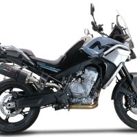 Cf Moto 800 Mt Touring 2022-2024, Dual Poppy, Slip-on exhaust including removable db killer and link pipe 