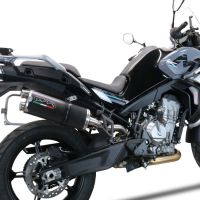 Cf Moto 800 Mt Touring 2022-2024, Dual Poppy, Slip-on exhaust including removable db killer and link pipe 