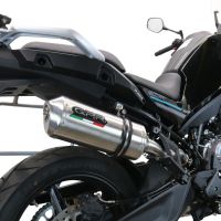 Cf Moto 800 Mt Sport 2022-2024, Satinox , Slip-on exhaust including removable db killer and link pipe 