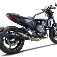 Cf Moto 700 CL-X Heritage  2022-2024, Gpe Ann. Poppy, Mid-Full system exhaust including removable db killer 