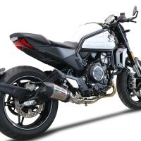 Cf Moto 700 CL-X Adv 2022-2024, Gpe Ann. titanium, Mid-Full system exhaust including removable db killer 