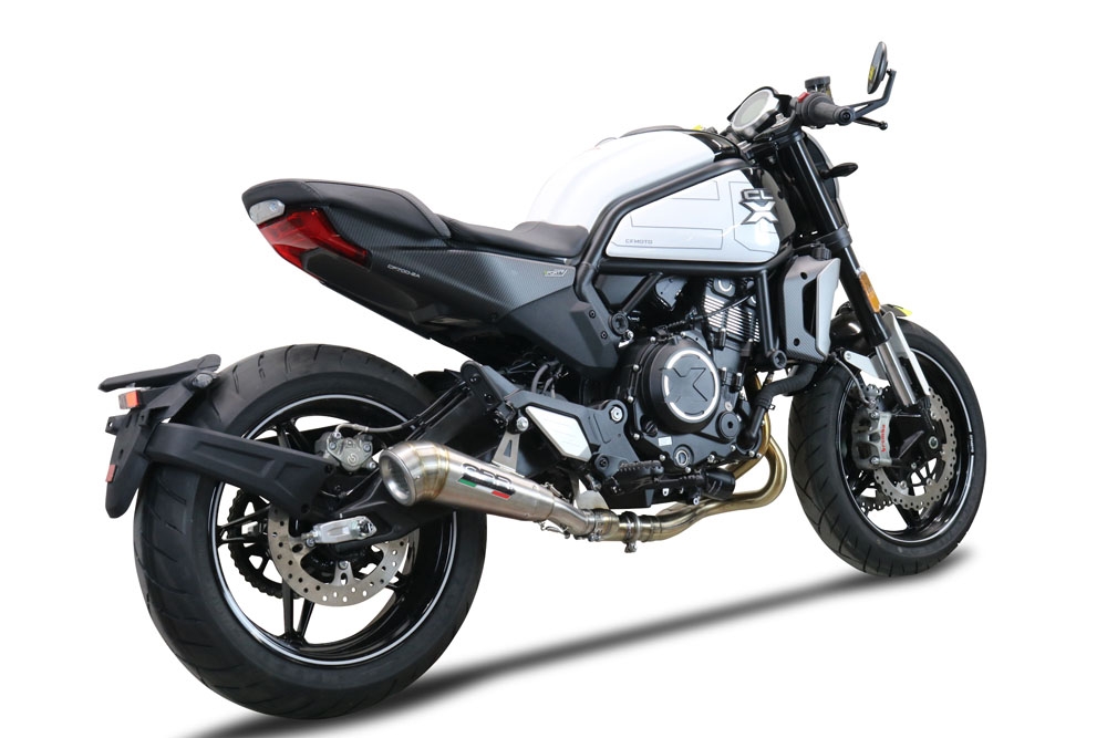 Cf Moto 700 CL-X Sport 2022-2024, Powercone Evo, Mid-Full system exhaust including removable db killer 