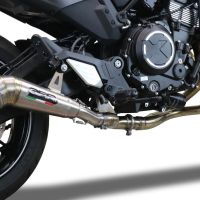 Cf Moto 700 CL-X Sport 2022-2024, Powercone Evo, Mid-Full system exhaust including removable db killer 