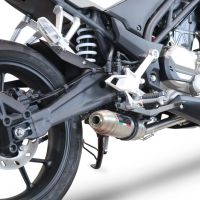 Cf Moto 300 NK 2022-2024, Deeptone Inox, Full system exhaust, including removable db killer 