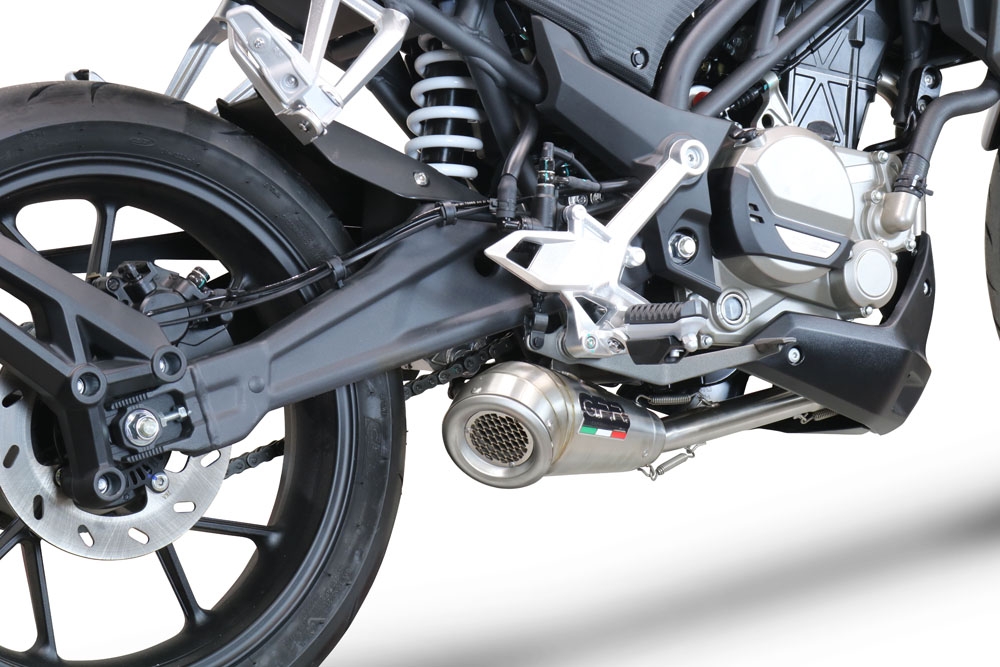 Cf Moto 300 NK 2022-2024, Powercone Evo, Full system exhaust, including removable db killer 