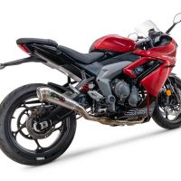 Triumph Daytona 660 2023-2025, Powercone Evo, Full system exhaust, including removable db killer 