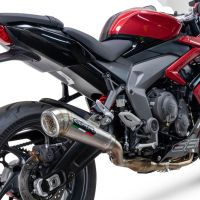 Triumph Daytona 660 2023-2025, Powercone Evo, Full system exhaust, including removable db killer 