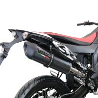 Aprilia Sx 125 2021-2024, Furore Evo4 Poppy, Slip-on exhaust including link pipe and removable db killer 