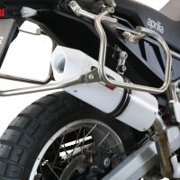 Aprilia Tuareg 660 2021-2024, Albus Evo4, Slip-on exhaust including removable db killer and link pipe 