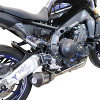 Yamaha FJ-09 2021-2024, Gpe Ann. titanium, Full system exhaust, including removable db killer 