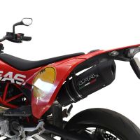 Gas Gas E 700 2023-2024, Furore Evo4 Nero, Slip-on exhaust including link pipe and removable db killer 