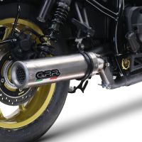 Honda Rebel 1100 2021-2024, M3 Inox , Slip-on exhaust including removable db killer and link pipe 