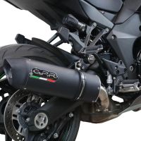 Kawasaki Ninja 1000 Sx 2020-2020, Furore Evo4 Nero, Slip-on exhaust including removable db killer and link pipe 