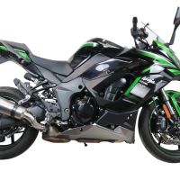 Kawasaki Ninja 1000 Sx 2021-2024, Gpe Ann. titanium, Slip-on exhaust including link pipe 