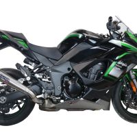 Kawasaki Ninja 1000 Sx 2020-2020, Powercone Evo, Slip-on exhaust including removable db killer and link pipe 